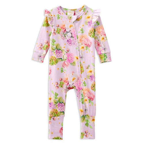 Milky Lily Belle Zip Romper